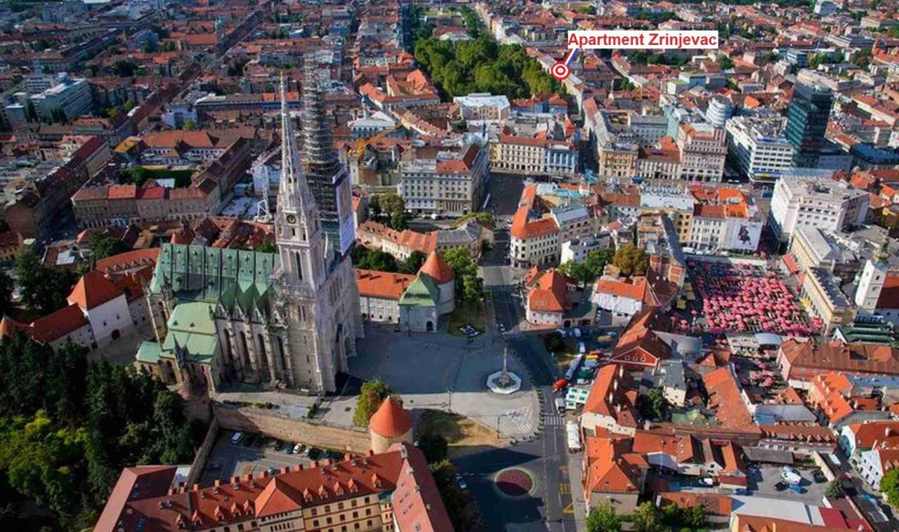Apartment Zrinjevac Záhřeb Exteriér fotografie
