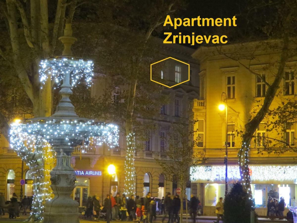 Apartment Zrinjevac Záhřeb Exteriér fotografie